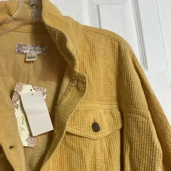 Band of the free tan cotton cordury jacket coat - Picture 4 of 13